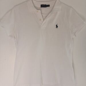 Ralph Lauren White Polo Shirt